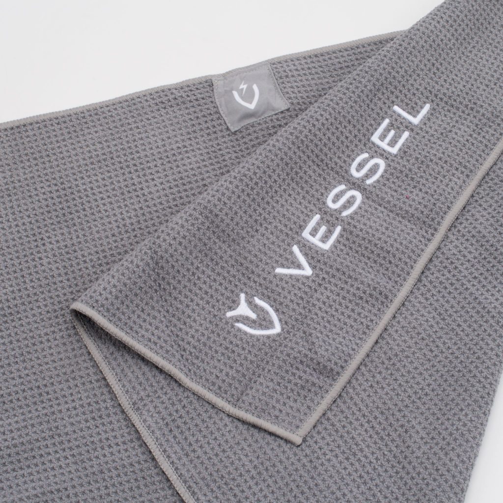 Magnetic Golf Towel gray