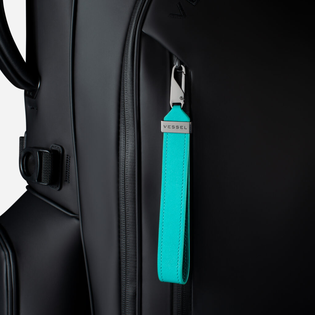 VESSEL GENUINE LEATHER PULL TEAL