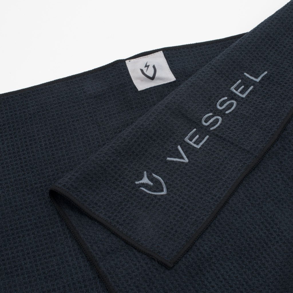 Magnetic Golf Towel black