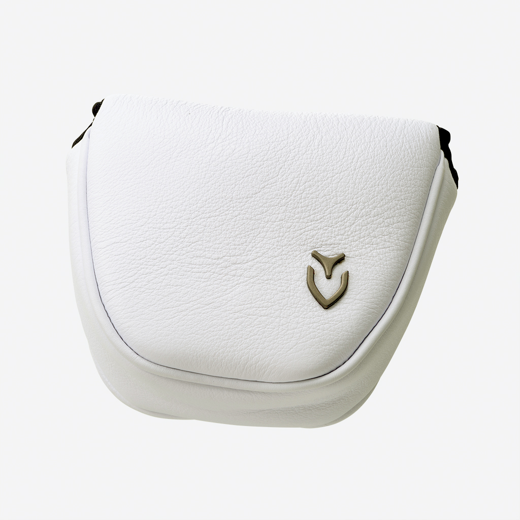 Leather Putter Cover WHITE（mallet）